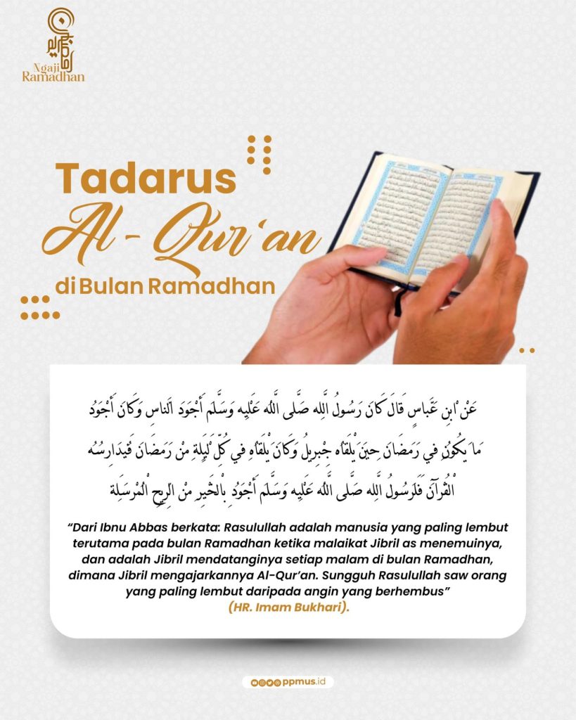 Tadarus Al-Quran di Bulan Ramadhan