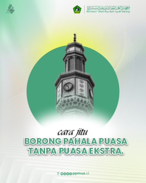 CARA JITU BORONG PAHALA PUASA  TANPA PUASA EKSTRA
